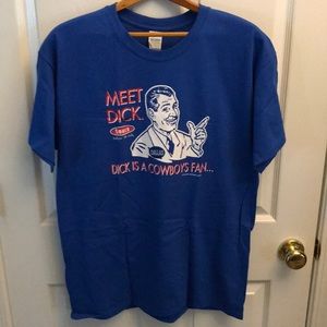 Smack Apparel NY Giants vs Dallas Novelty T-Shirt